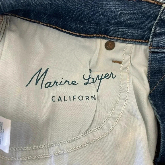 Marine Layer high rise skinny denim - Picture 9 of 14